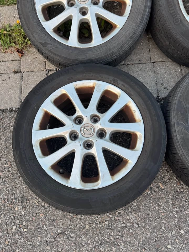 Mazda 3 / Mazda 5 / CX-3 Tires on Rims 205 55 R16 - Set of 4 - photo 3