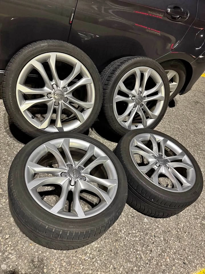Audi S4 A4 S5 A5 S6 A6 S7 Q3 Tires on 18-inch Rims 245/40 R18