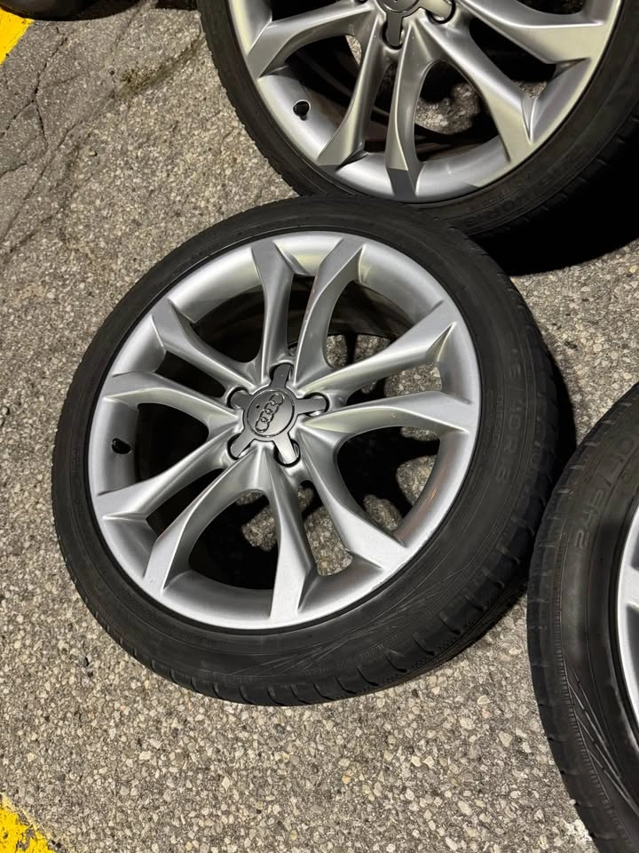 Audi S4 A4 S5 A5 S6 A6 S7 Q3 Tires on 18-inch Rims 245/40 R18 - photo 3