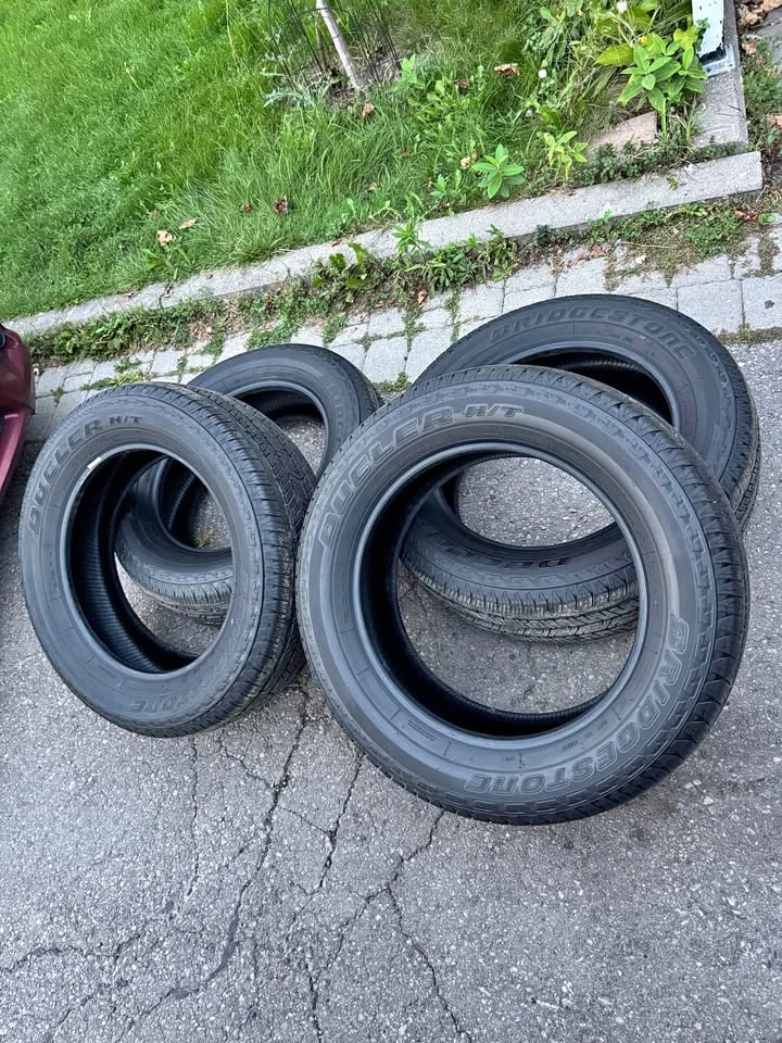 265/60R20 Bridgestone All Season Tires - No Rims