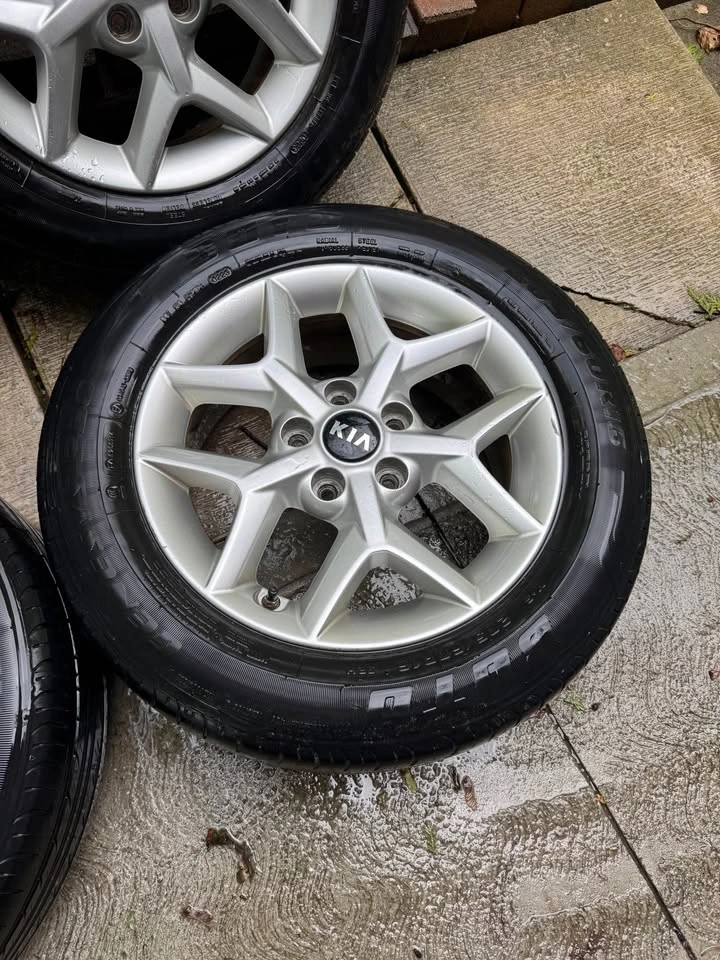 KIA Seltos Soul and Hyundai Kona Tires on Rims 205 60 R16 - photo 4