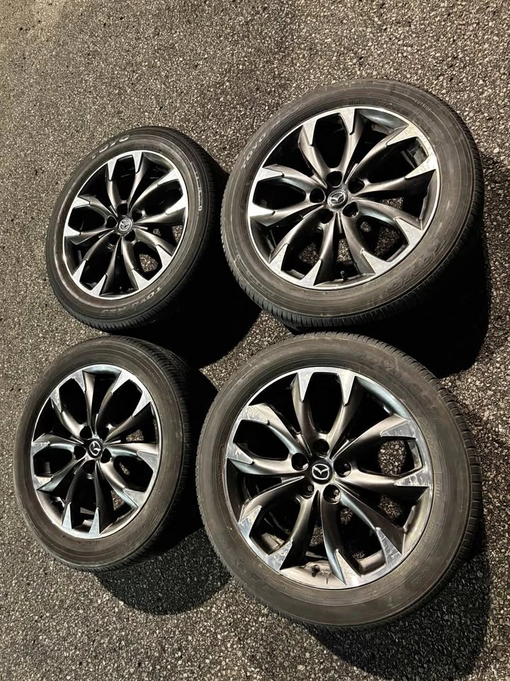 Mazda CX-5 19in Rims with Tires and TPMS