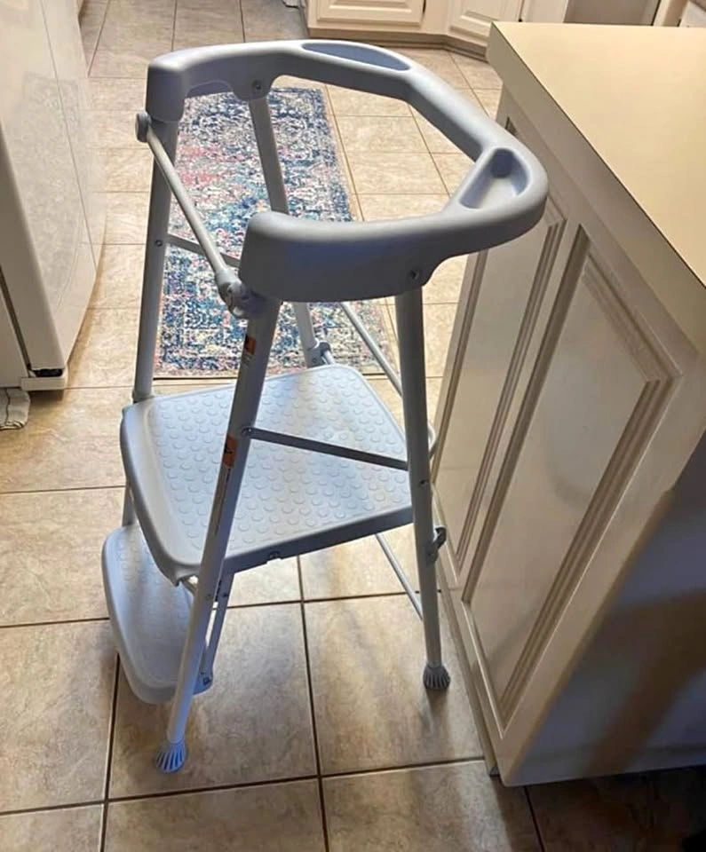 Foldable Toddler Kitchen Step Stool