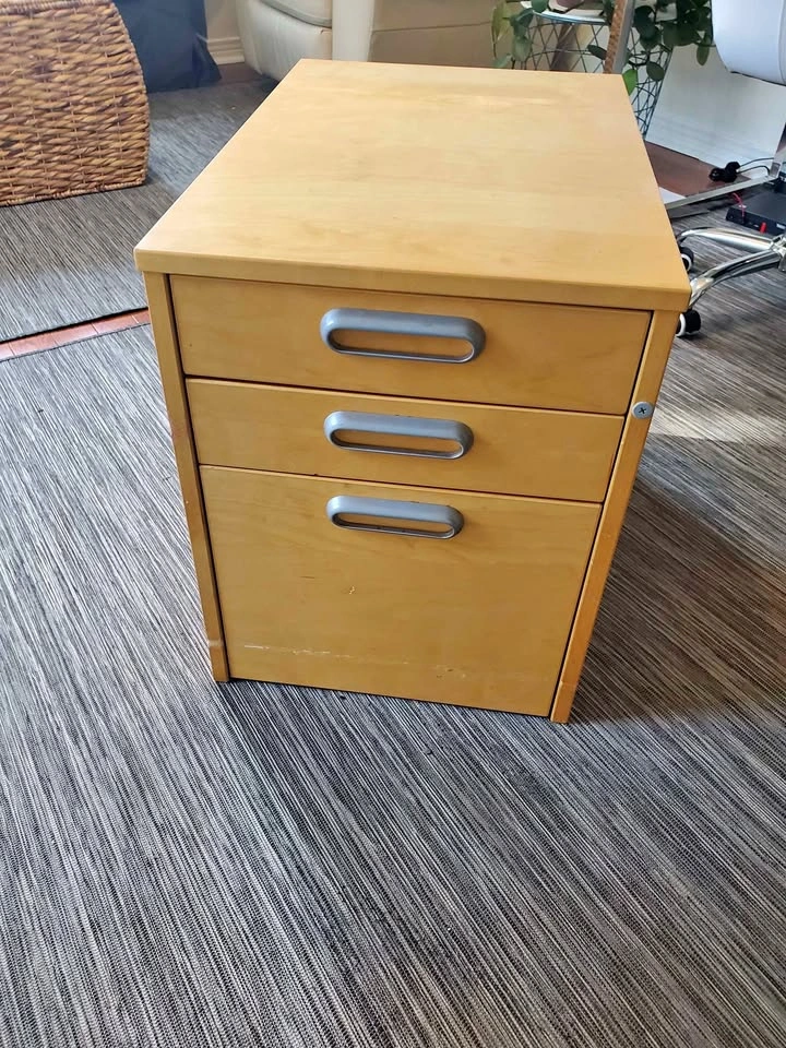 IKEA 3-Drawer Mobile File Cabinet