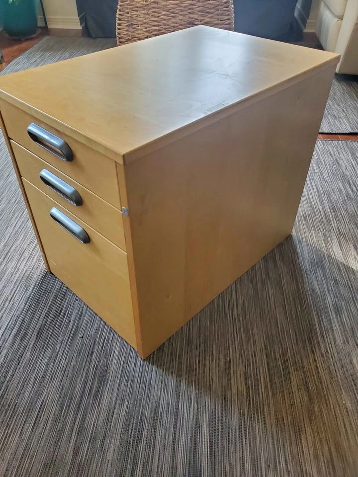 IKEA 3-Drawer Mobile File Cabinet - photo 2