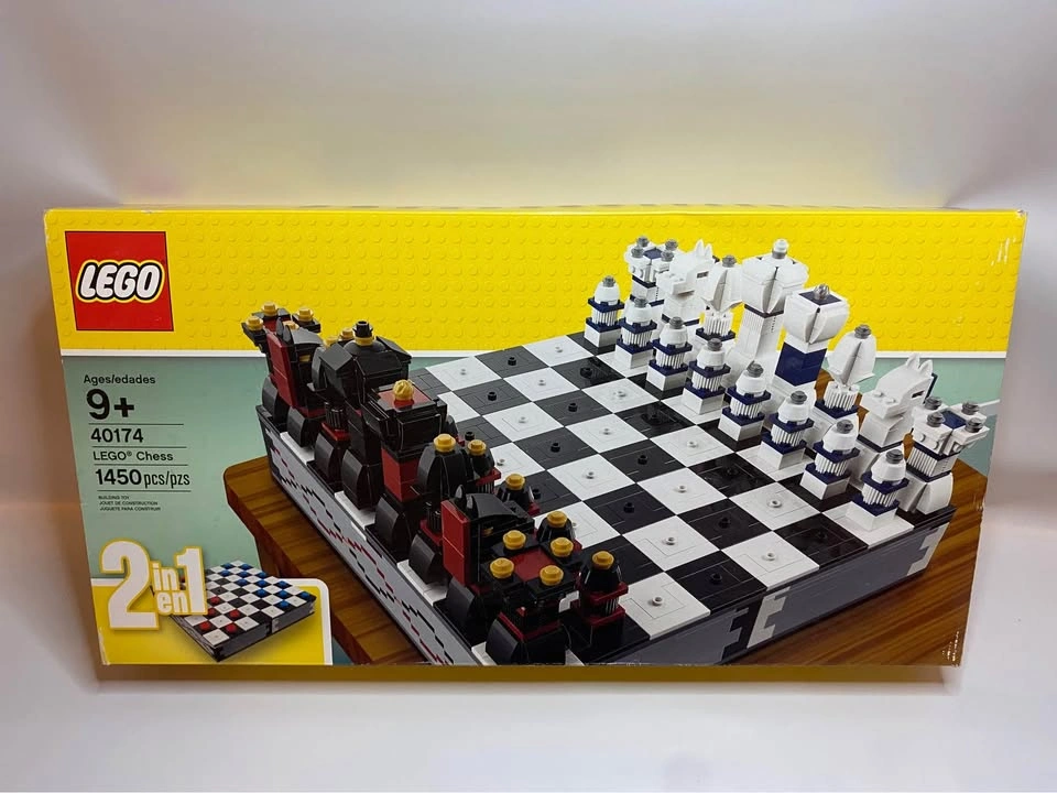 LEGO Chess Set 40174 - Retired 2-in-1 Chess & Checkers