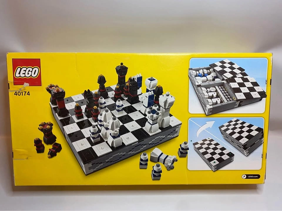 LEGO Chess Set 40174 - Retired 2-in-1 Chess & Checkers - photo 2