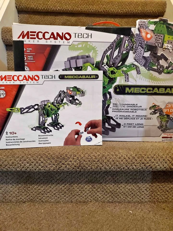 Meccano Tech Meccasaur Programmable Robotic Dinosaur