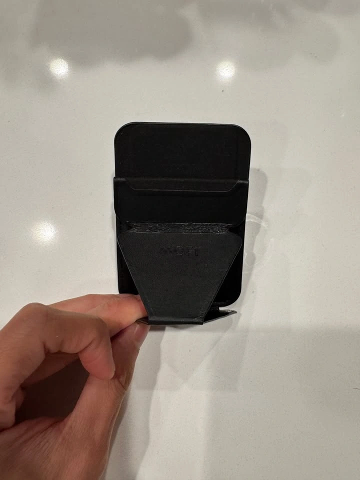 Moft Snap-on Phone Stand & Wallet Black - photo 3