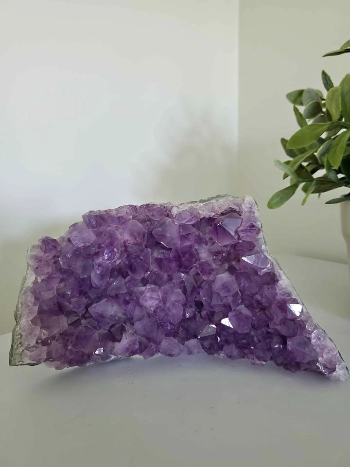 Amethyst Crystal Cluster Geode
