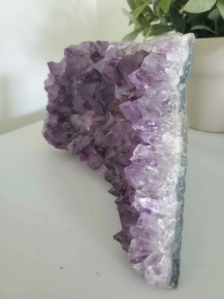 Amethyst Crystal Cluster Geode - photo 2