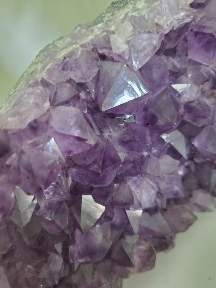 Amethyst Crystal Cluster Geode - photo 3