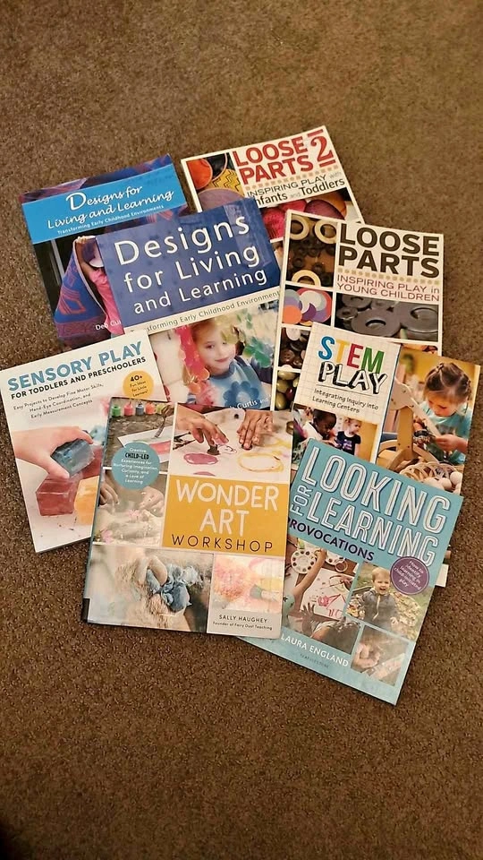 Early Childhood Education Book Bundle - Loose Parts, STEM