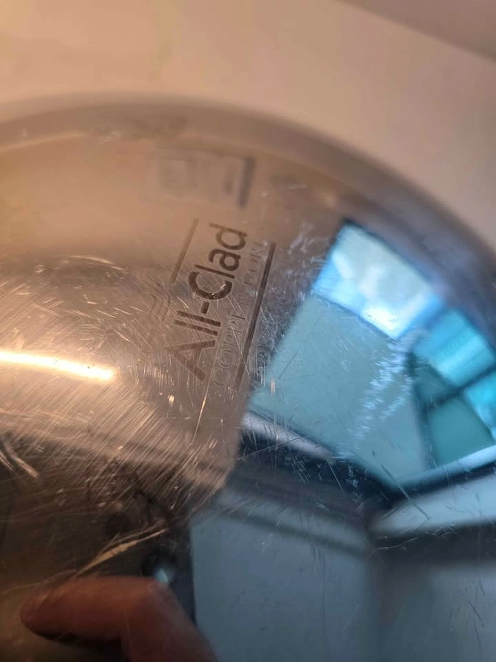 Rare All-Clad Copper Core 16" Round-Bottom Wok Set - photo 5