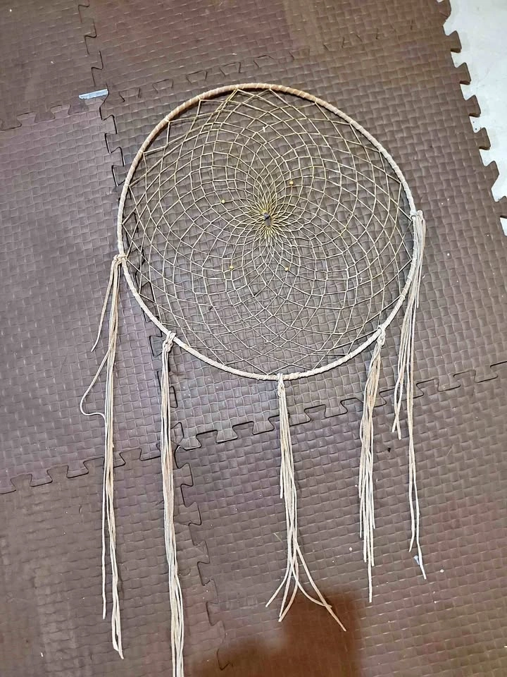 Large Handmade Dreamcatcher. Diameter 20 inches