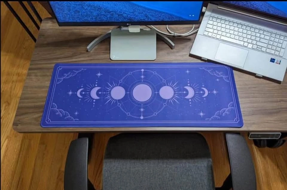 Purple large gaming mousepad - photo 2