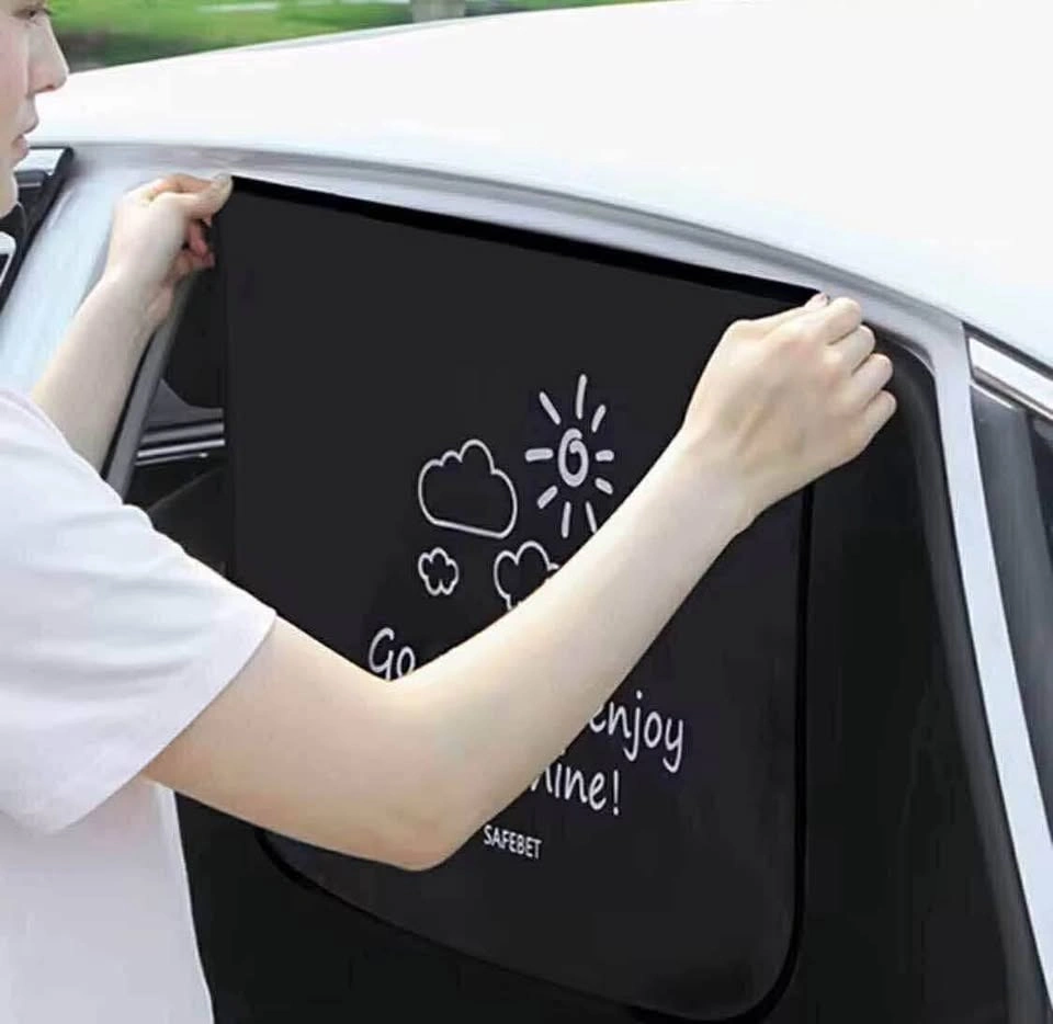 Car window sunshade curtain & uv protection & privacy - photo 5