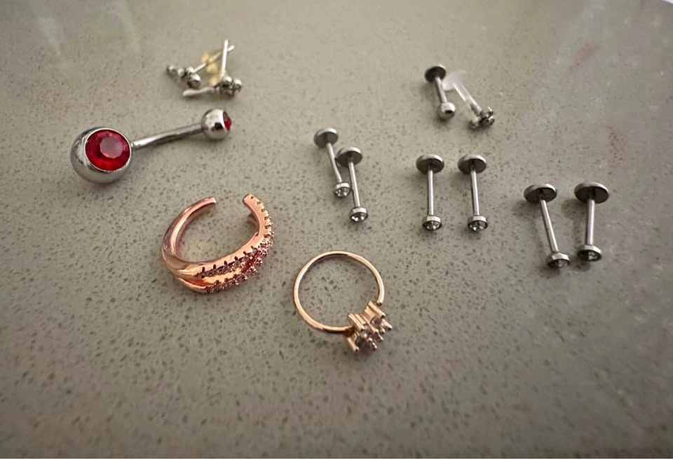 Assorted Body Jewelry Set