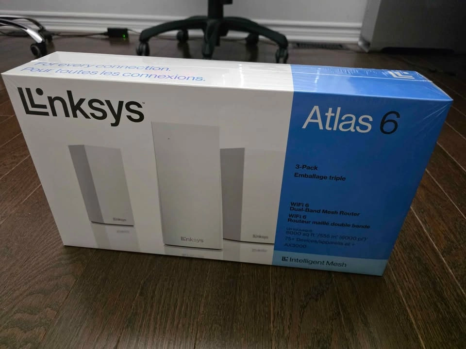 Linksys Whole-Home Mesh Wi-Fi 6 System (3-Pack) - 1 Sealed & 1 O - photo 3
