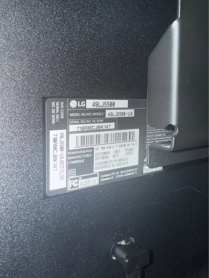 LG 1080p Smart TV - 48.5” with VIVO Mobile Cart - photo 4