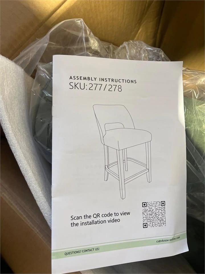 Bar Stools – Set of 2 - photo 3