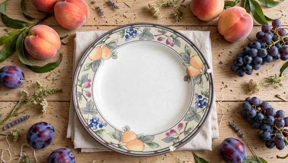 Mikasa Intaglio Garden Harvest CAC29 Salad Plate - Vintage - photo 2