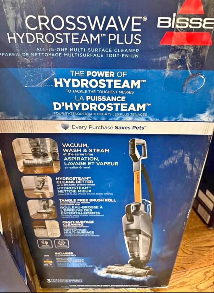 Bissell CrossWave HydroSteam Plus