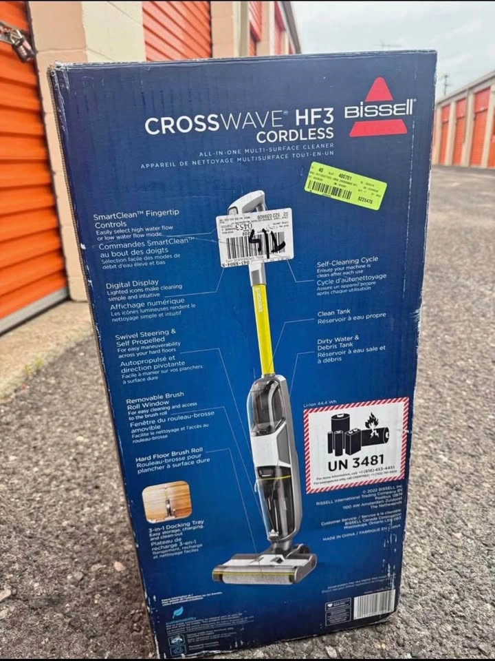 Bissell CrossWave HF3 Cordless Multi-Surface Cleaner - photo 2