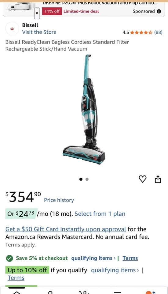 Bissell Adapt Ion 2-in-1 Cordless Vacuum - photo 4