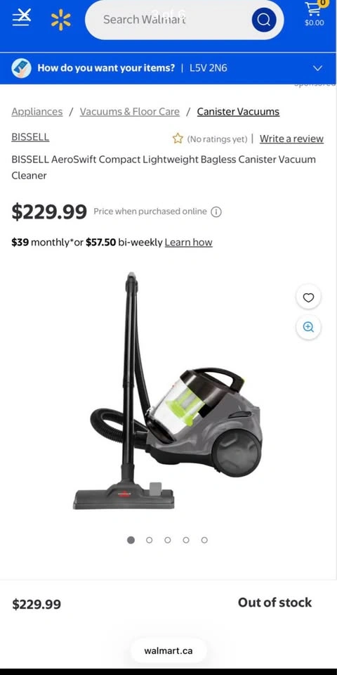 BISSELL AeroSwift Compact Bagless Canister Vacuum - photo 2