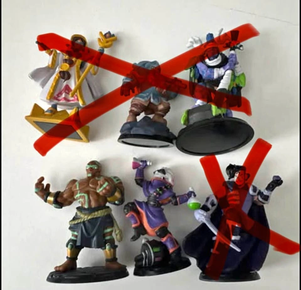 Dice Throne Miniature Figure Alchemist, Mystic Brawler