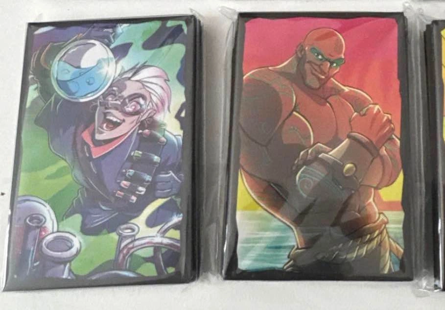 Dice Throne Sleeves: Alchemist, Brawler, Marvel Characters