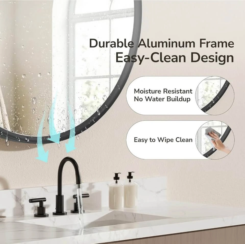 New in Box USHOWER Round Multipurpose Mirror 36-inch - photo 4