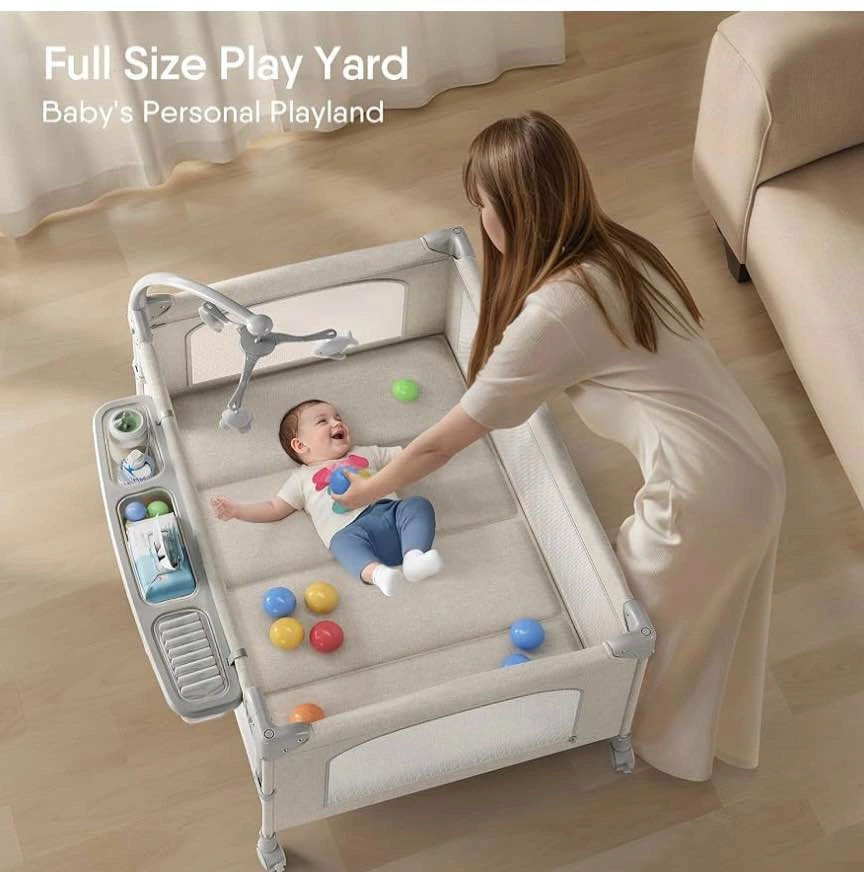 New in Box TinyGlow Baby Bassinet and Play Yard - photo 3