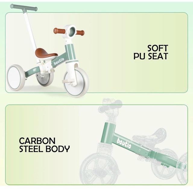 BNIB Bautia toddler tricycle in mint - photo 4