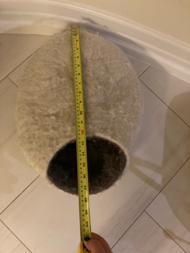Wool Cat Bed Cave size medium - photo 3