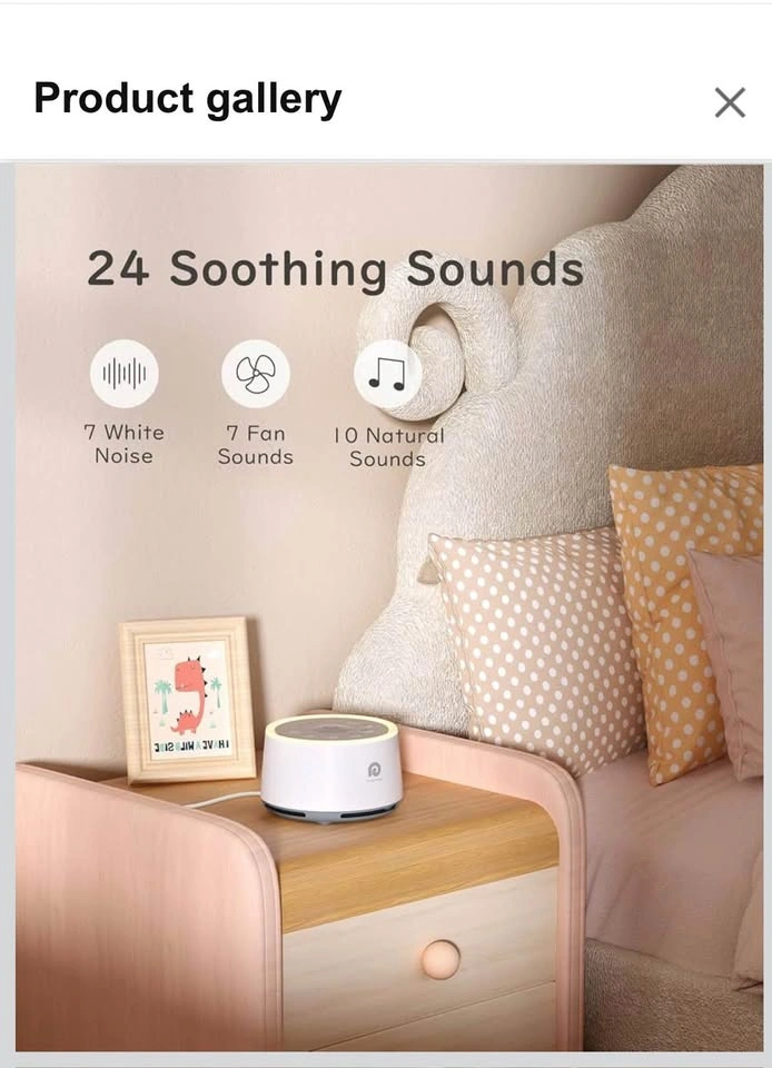 Dreamegg sound machine and night light - photo 3