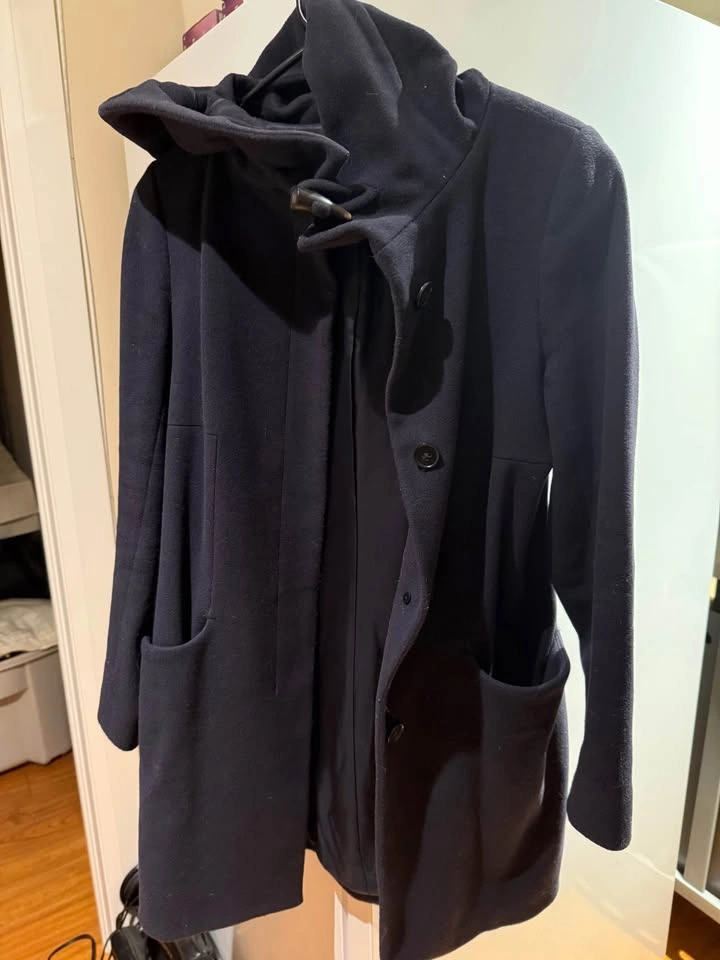 Babaton Navy Blue Wool Jacket size xs