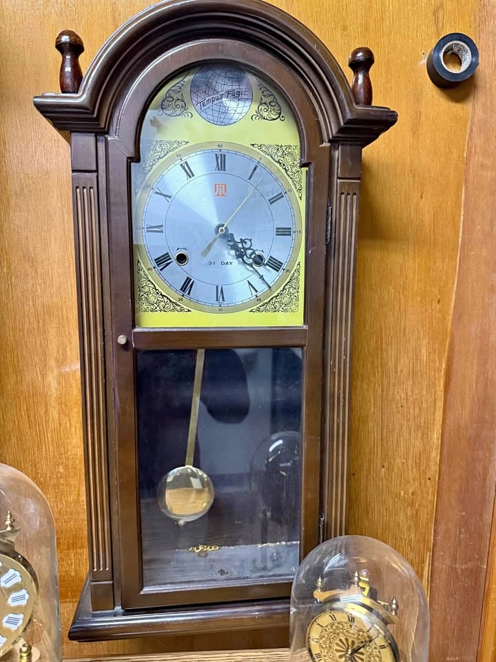 Tempus Fugit Wall Clock