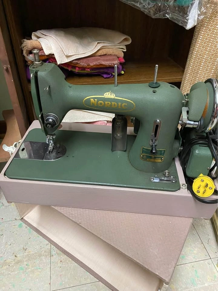 Vintage Nordic Husqvarna Sewing machine