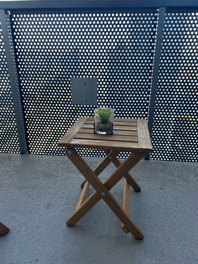 Outdoor Patio Furniture Set – 2 Chairs & Table - photo 3
