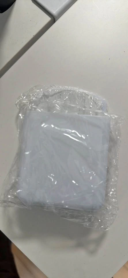 White Wall Mounted Remote Holder (Screw or Adhesive)
