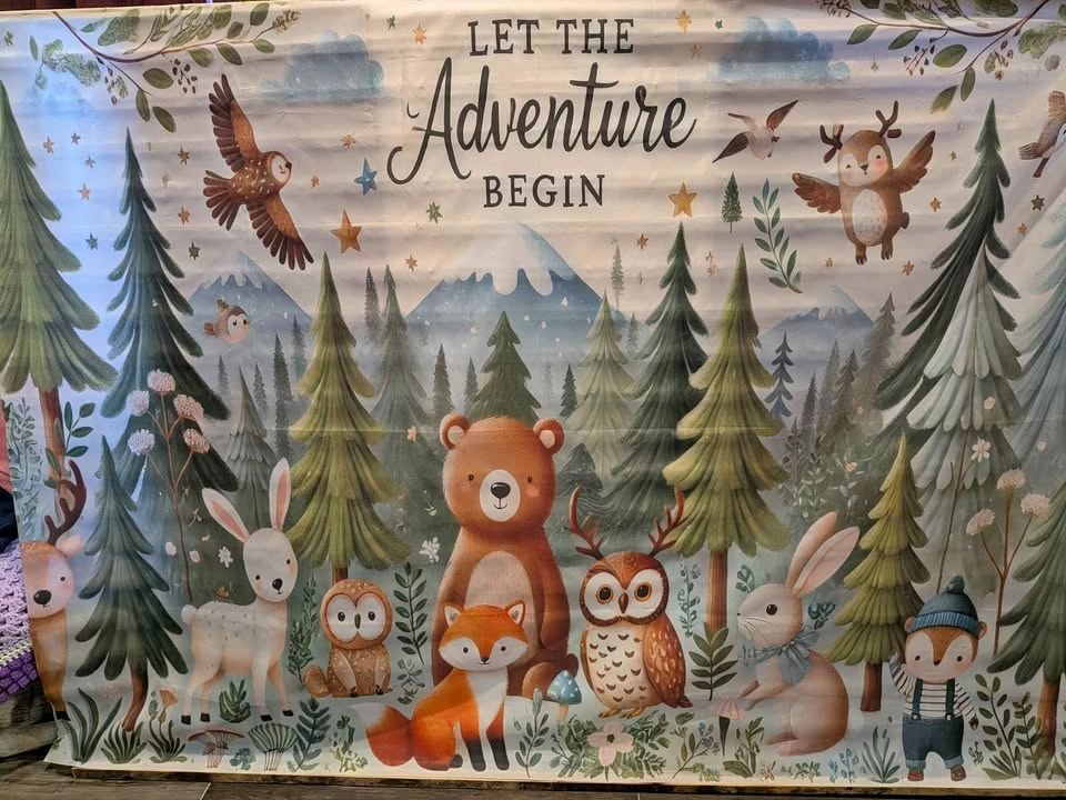 Baby shower decor