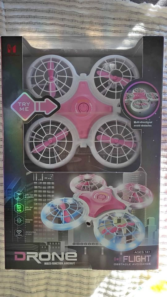 Pink Toy Drone