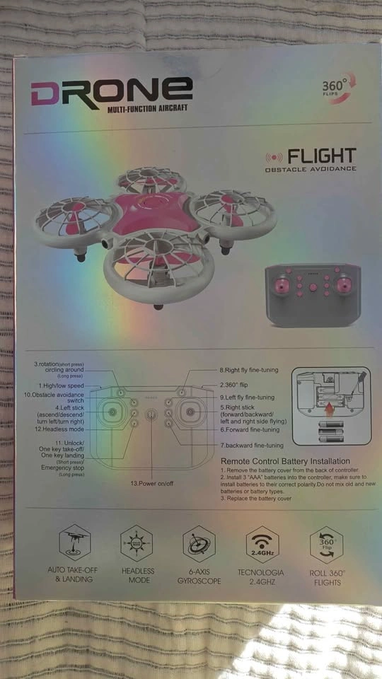 Pink Toy Drone - photo 3