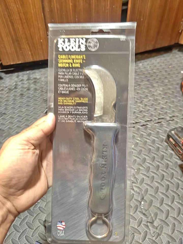 Klein Tools 1570-3 Cable Lineman's Skinning Knife