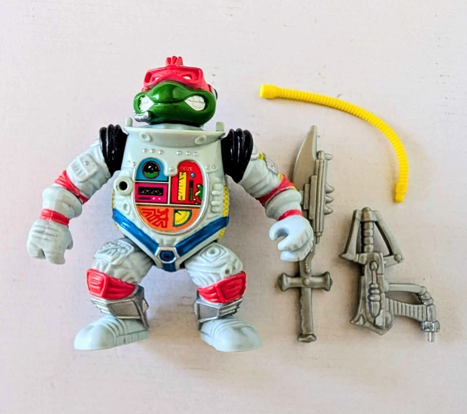 Vintage 1990 Playmates Toys Raph, the Space Cadet Action Figure