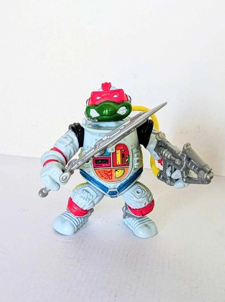 Vintage 1990 Playmates Toys Raph, the Space Cadet Action Figure - photo 3