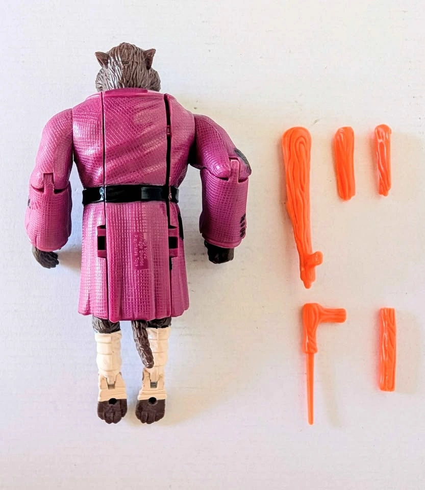 Vintage 1992 Playmates Mutatin' Splinter TMNT Figure - photo 4