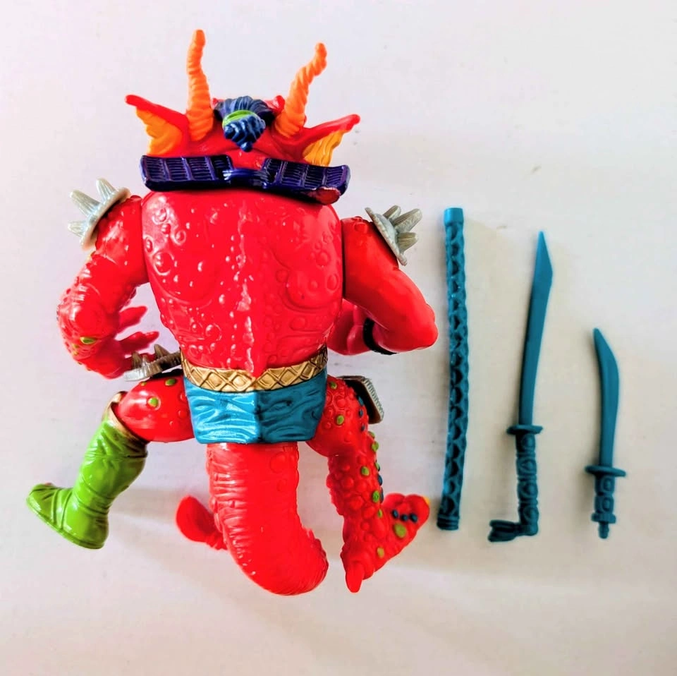 Vintage 1992 Playmates Toys Hothead Action Figure from TMNT Line - photo 2